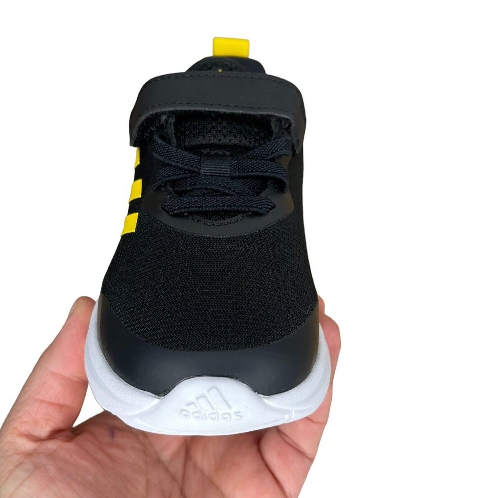 Adidas FortaRun Baby Boys Sneakers Size 6K Wide Width Black Lightweight & Comfy - Picture 11 of 16